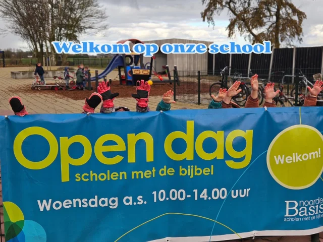 Wij nodigen u/jou van harte uit op de Open dag a.s. woensdag! 👐 We zijn basisschool Het Prisma | school met de bijbel 📖. Van harte welkom om een kijkje te komen nemen. We staan u graag te woord!#hetprisma#noorderbasis#scholenmetdebijbel