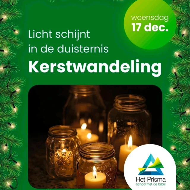 Kerst, het feest van Licht, Hoop, Verwachting en Verwondering. De geboorte van Jezus 🌟 Van harte welkom om het Kerstverhaal te lopen op het.prisma #schoolmetdebijbel#noorderbasis#welkom💚