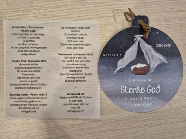 We kregen een prachtige kerstwens zonder afzender.. te mooi om niet even te delen. Bedankt!!